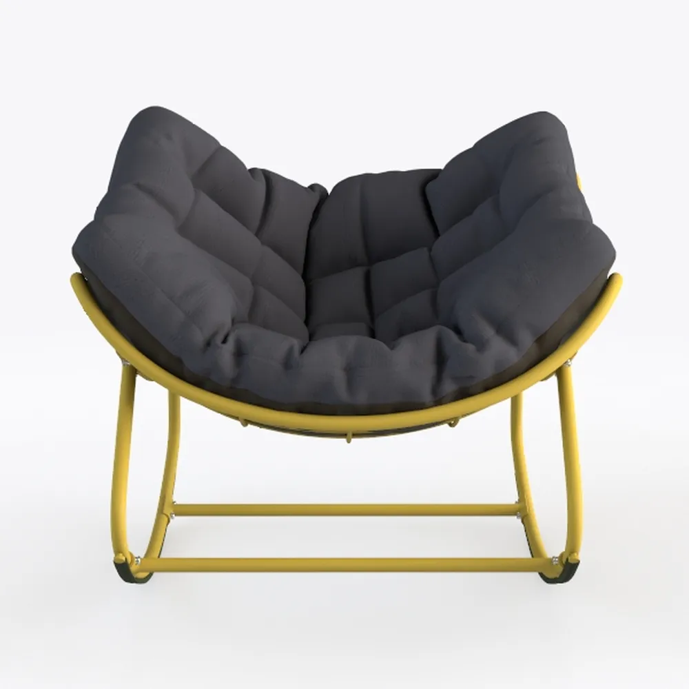 Grand patio Outdoor Rocking Chair, E-Coated 