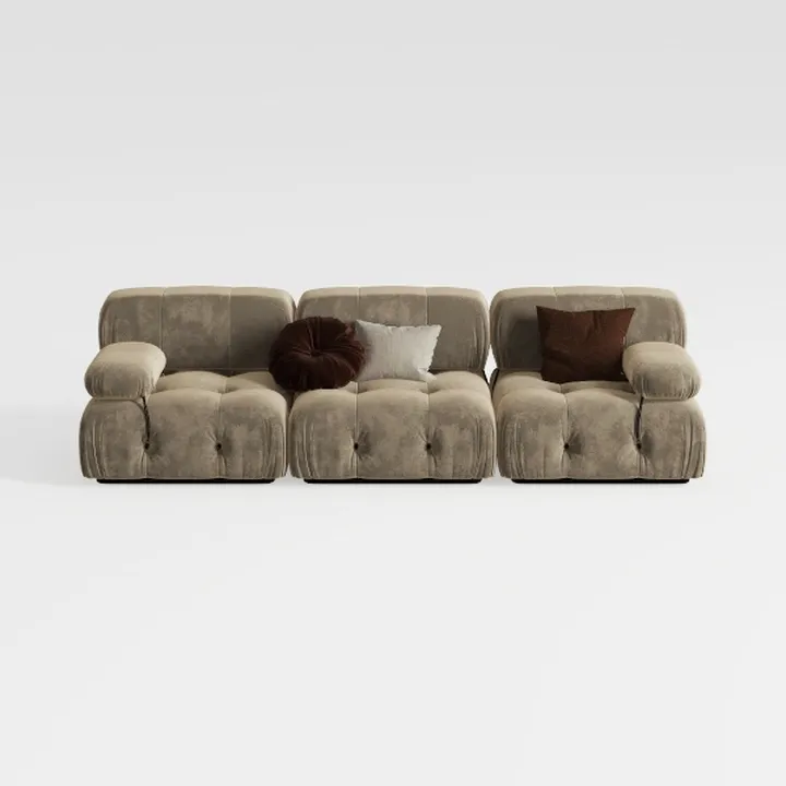 KALALLA Modular 3-Seater Sofa Couch with Deep Seat