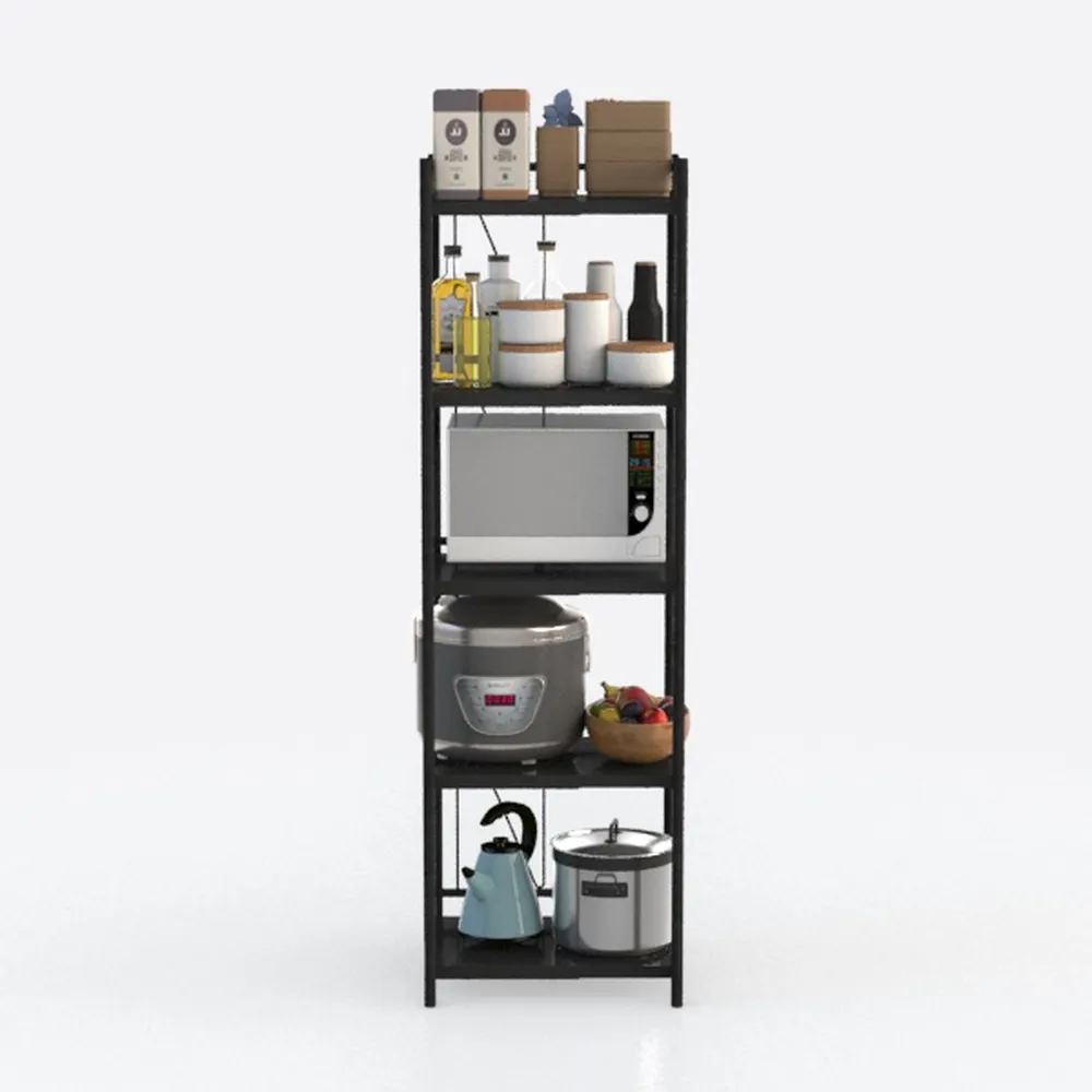 VASAGLE 6-Tier Bookshelf, Bookcase with Steel 