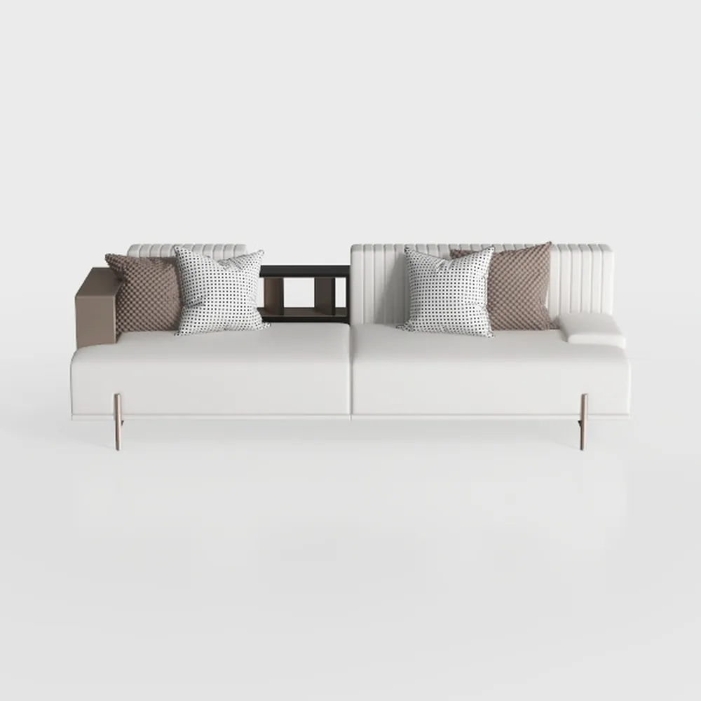 SSC SATISUNCASA Modern Sectional Sofa, 4-Seater, G