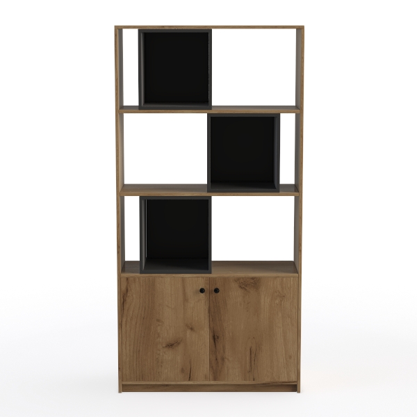 Sauder Miscellaneous Storage Bookcase with Doors