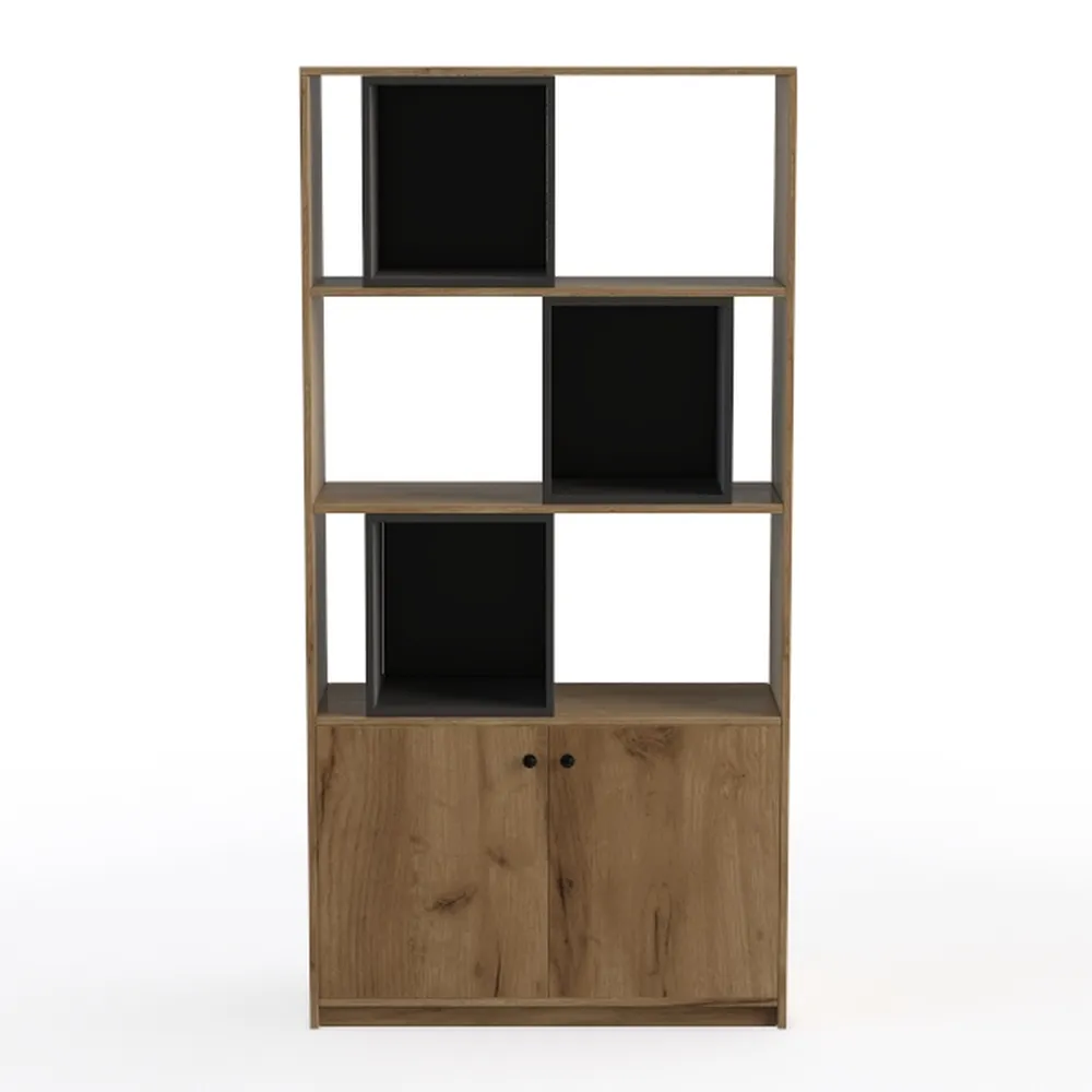 Sauder Miscellaneous Storage Bookcase with Doors