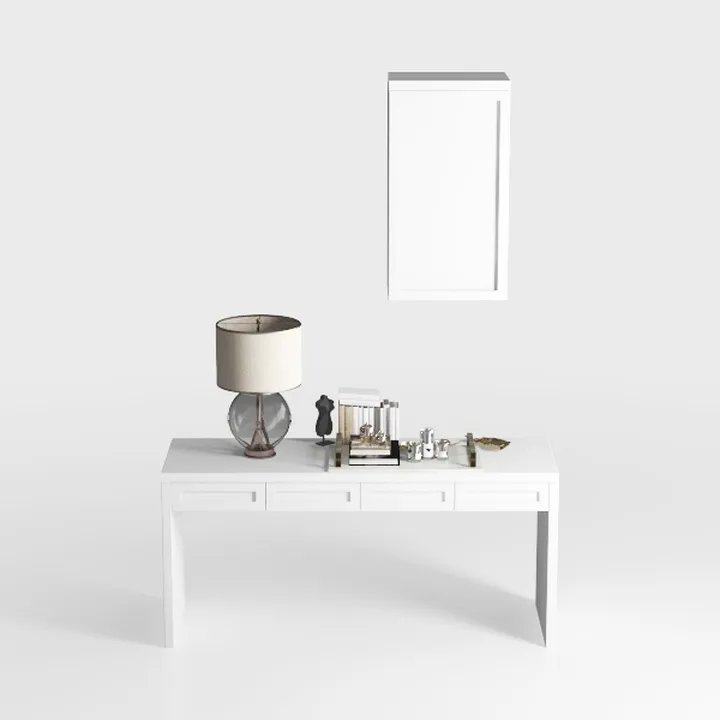 GreenForest Folding Desk No Assembly Required Smal
