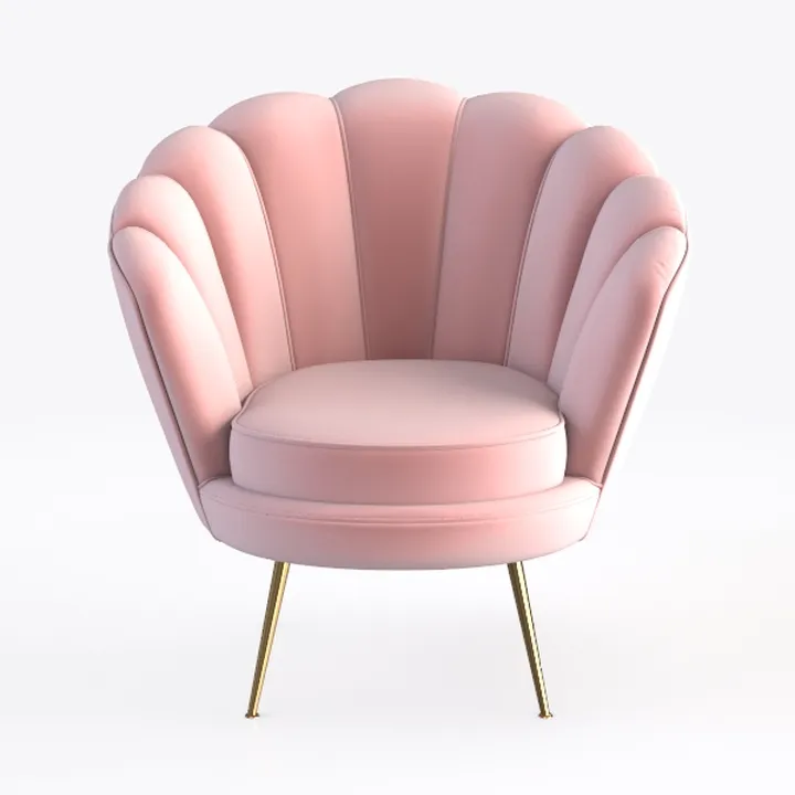 CraftThink Modern Arm Chair Single Sofa, Faux