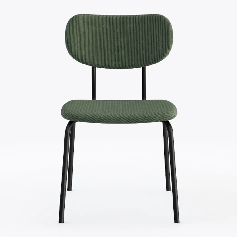 Green Dining Chairs Set of 6 Wood Farmhouse Dining