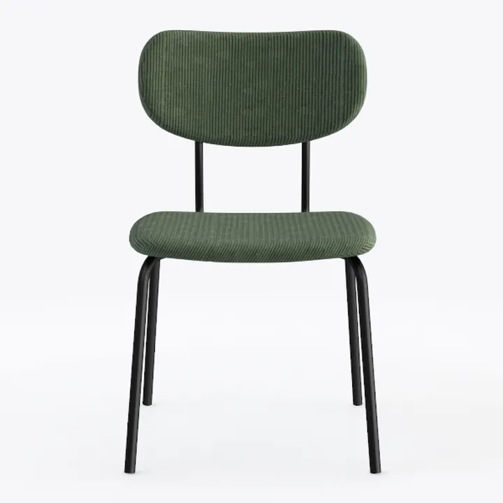 Green Dining Chairs Set of 6 Wood Farmhouse Dining