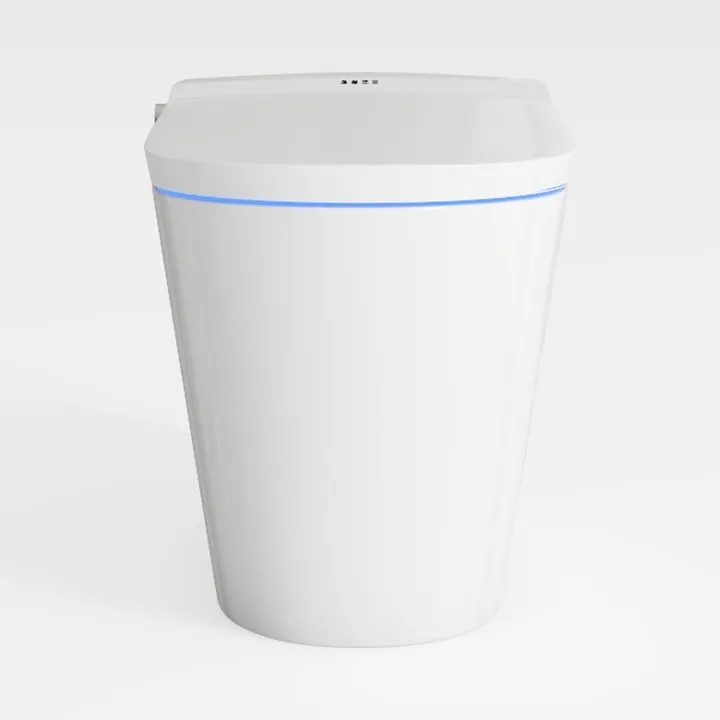 Minimalist White Smart Toilet 3D Model