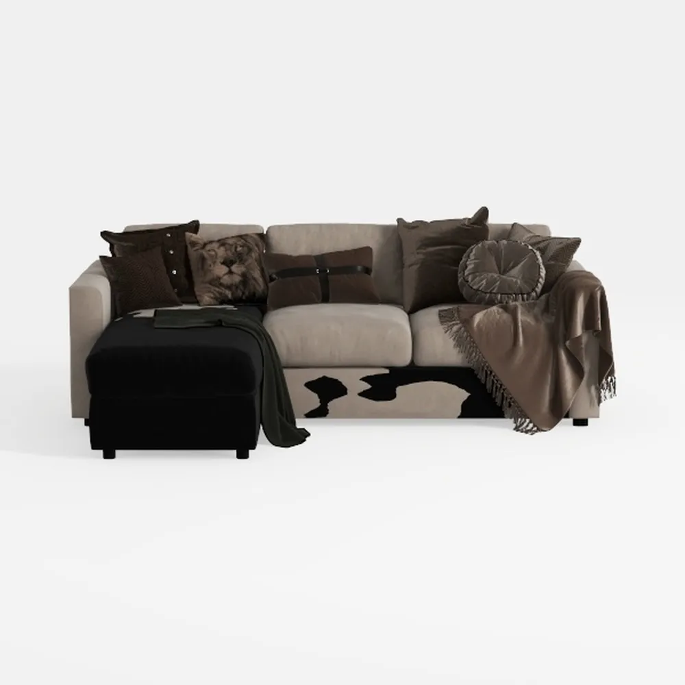 Lexicon 83" Power Reclining Sleeper Sofa Couch