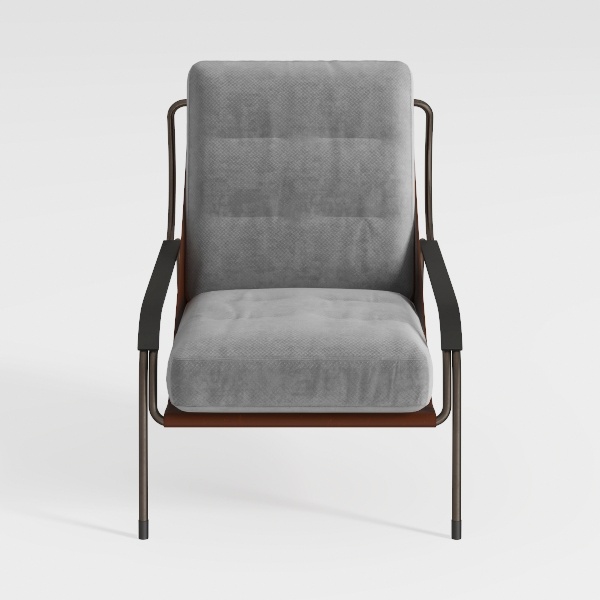 Accent Chair Mid-Century Modern Reading Armchair