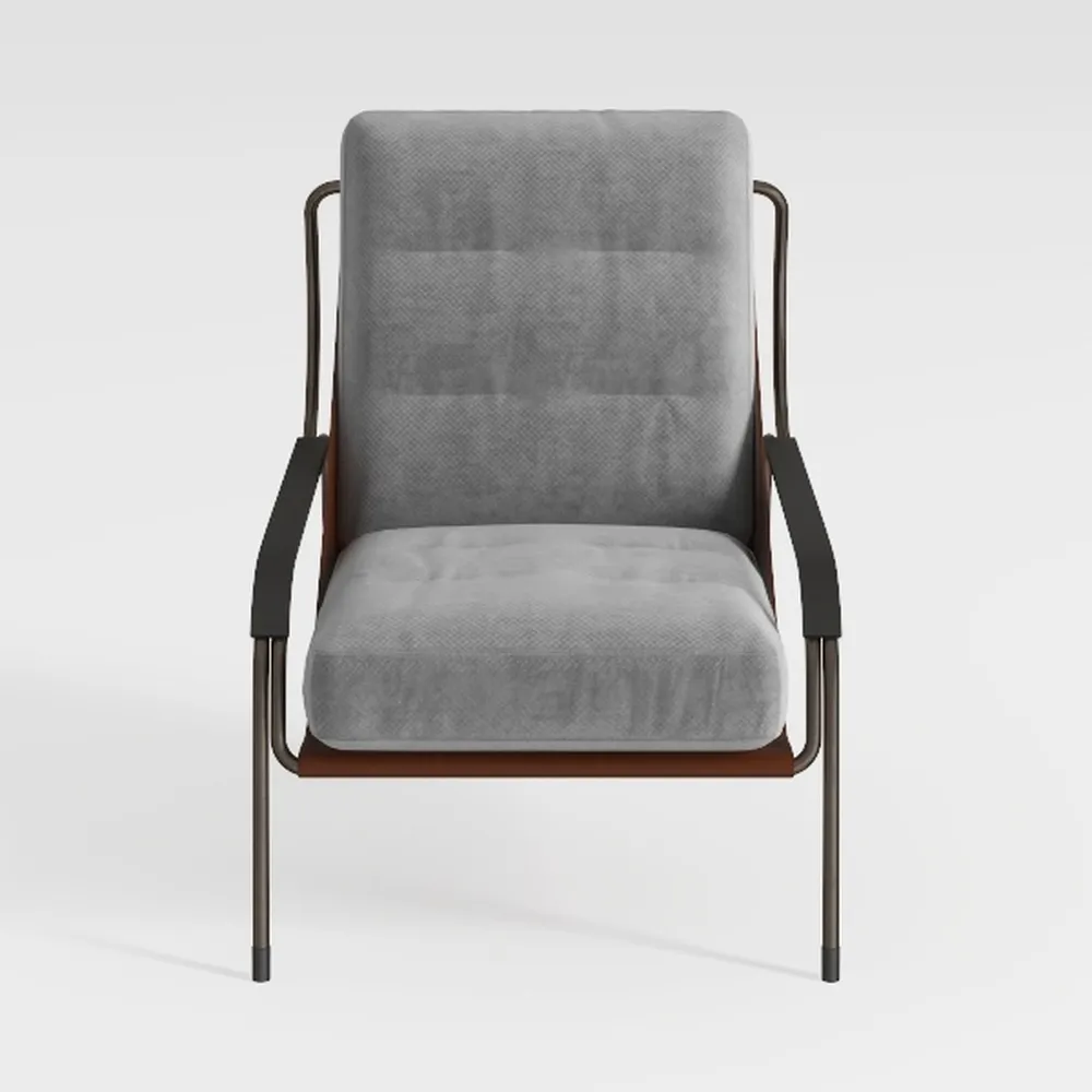 Accent Chair Mid-Century Modern Reading Armchair