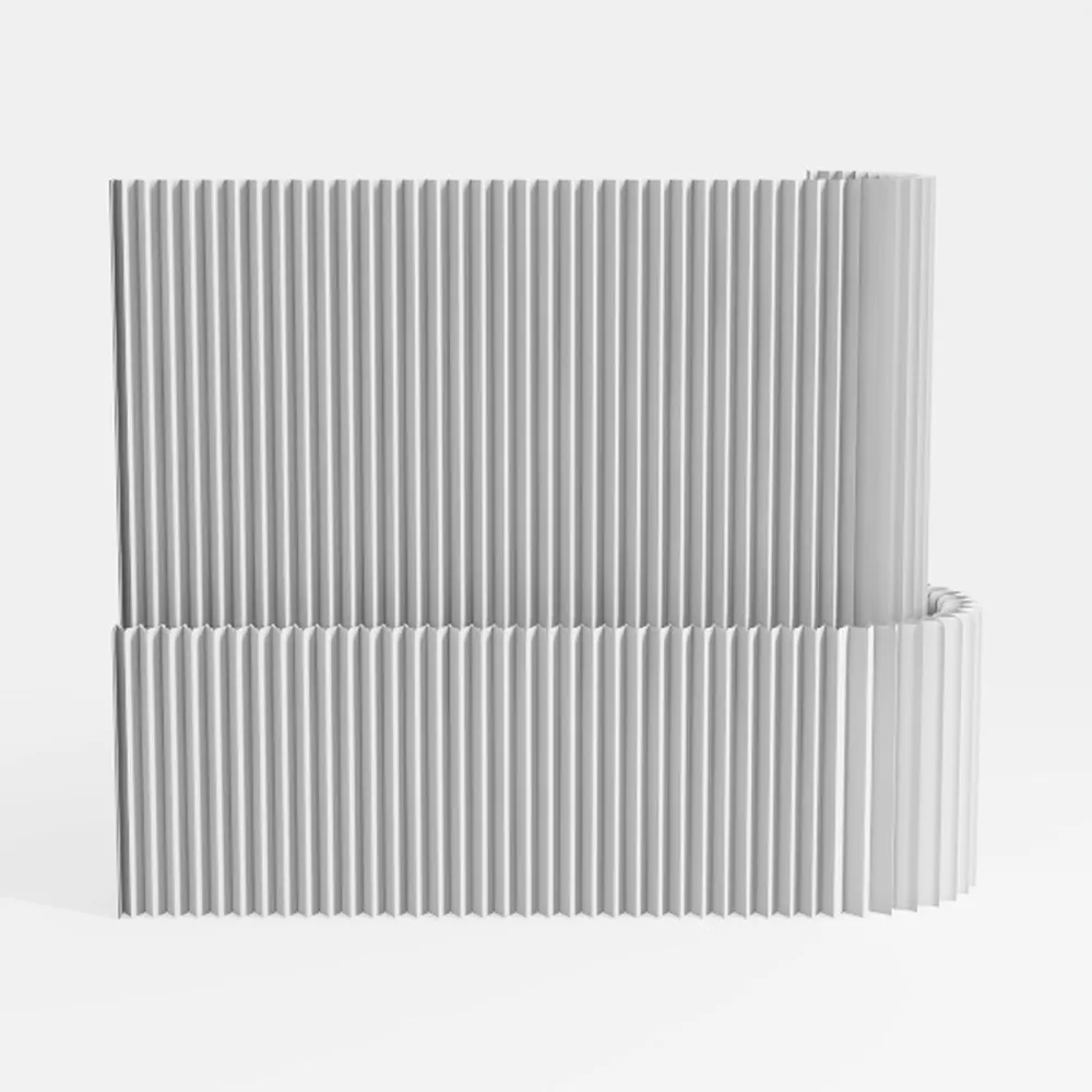 Semiocthome Gray Buffet Cabinet with Storage,