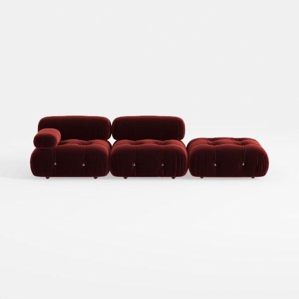 Costaelm Springfield 128&quot; Chenille Modular U-Shape