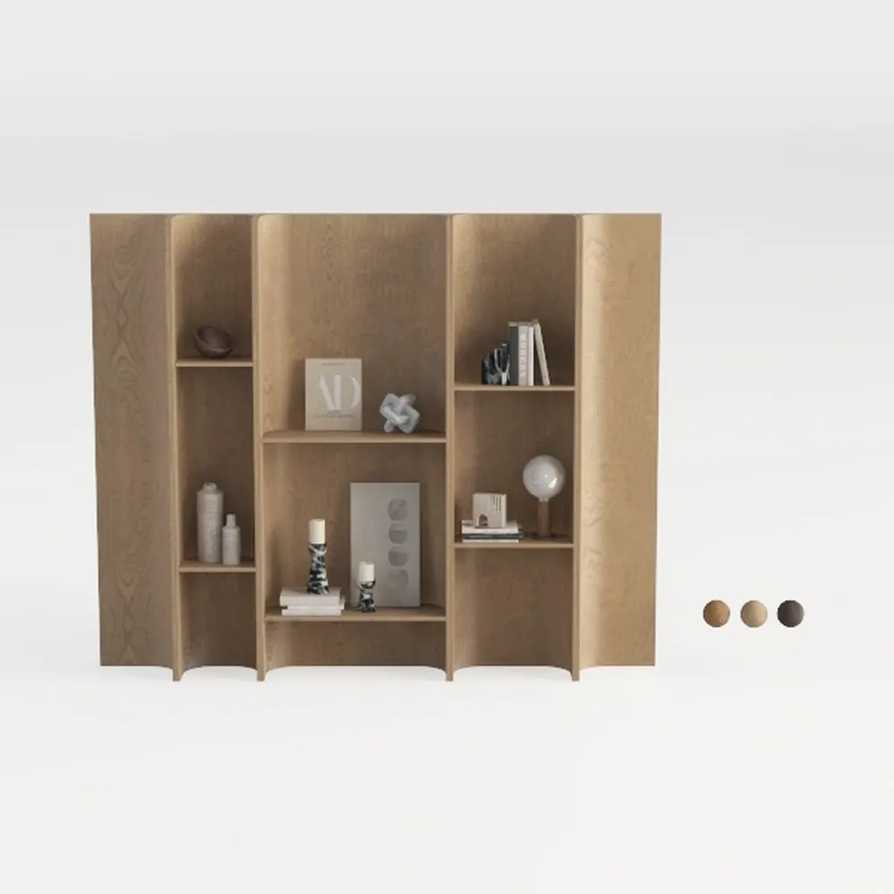 Modern 2 IN 1 Wood Bookshelf  Cat House, Cat Tree 