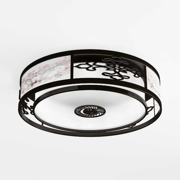 KDG 15.8″ Retro Low Profile LED Ceiling Fans with