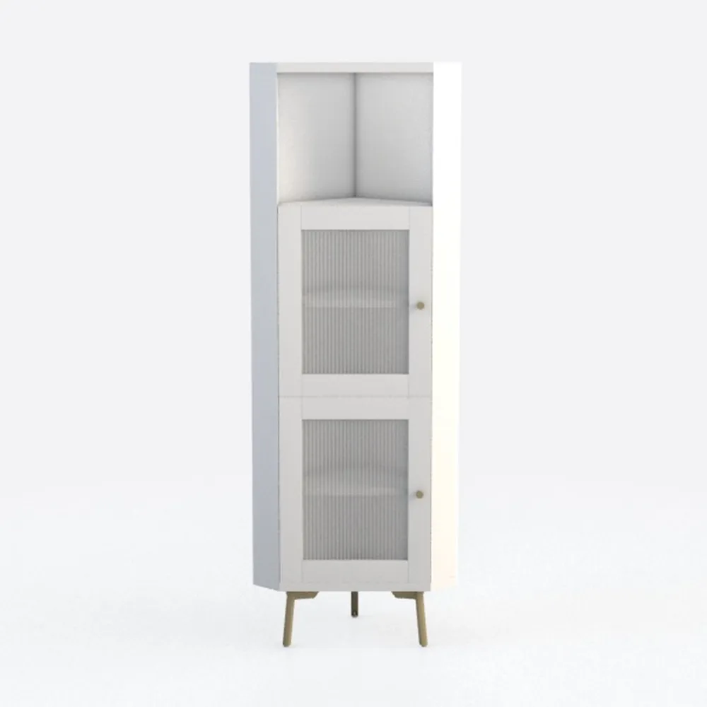 COSTWAY Tall Bathroom Storage Cabinet, 5-Tier