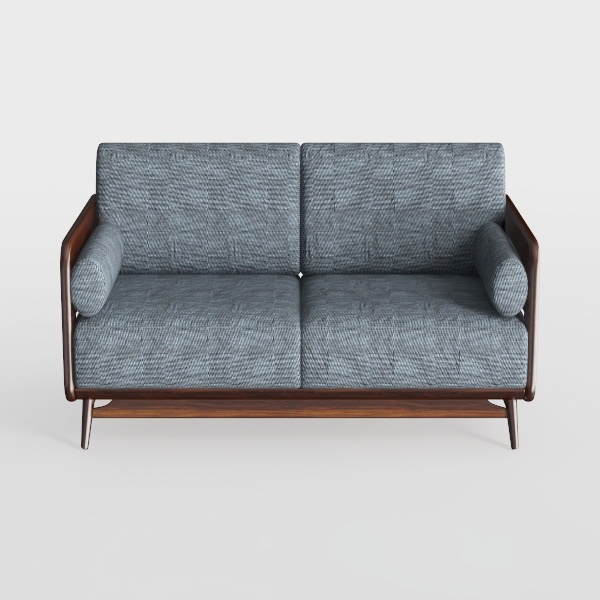 GIA Convertible Futon Sofa Bed, Comfy Loveseat Sle