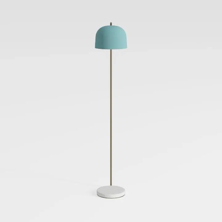 Simple Designs LT2044-BLU Brushed Steel Stick