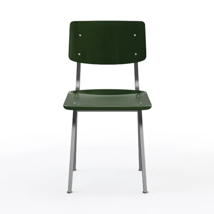 Folding Chairs with Padded Seats Set of 2, Wooden