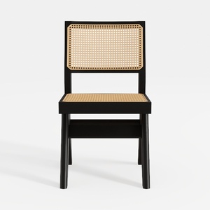 Accent Chair Rattan Chair,Solid Wood Dining Chairs