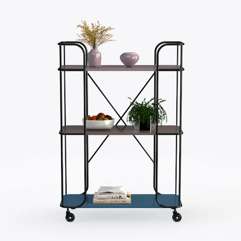 Chandelier Kitchen Cart 3-Tier Utility Cart