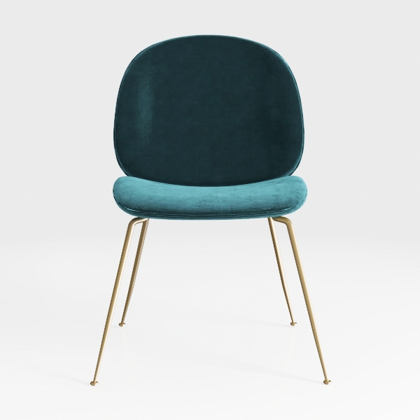 SAFAVIEH Home Collection Dublyn Light Blue Velvet/