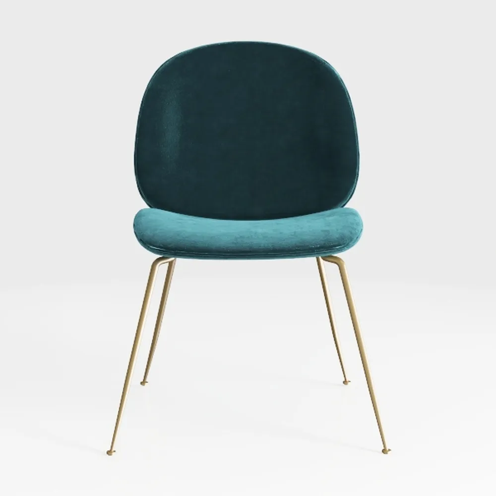 SAFAVIEH Home Collection Dublyn Light Blue Velvet/