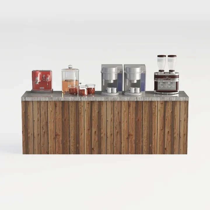 café counter