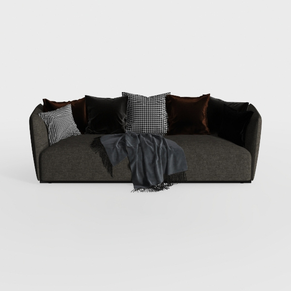 108.3&quot; Sectional Foam Couch,L Shape Sofa with Chai