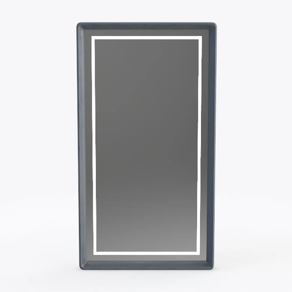 Lighted Bathroom Medicine Cabinet with Round