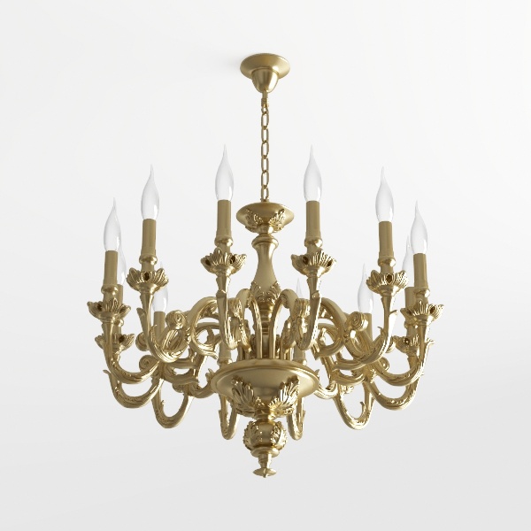 ceiling lamp-Baroque Splendor