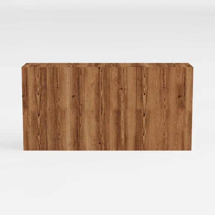 Fluted 6 Drawers Dresser for Bedroom, 53" Wide