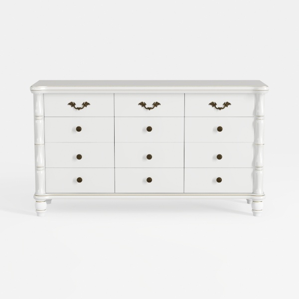 Yaamizz Farmhouse Dresser for Bedroom, 60" Wide
