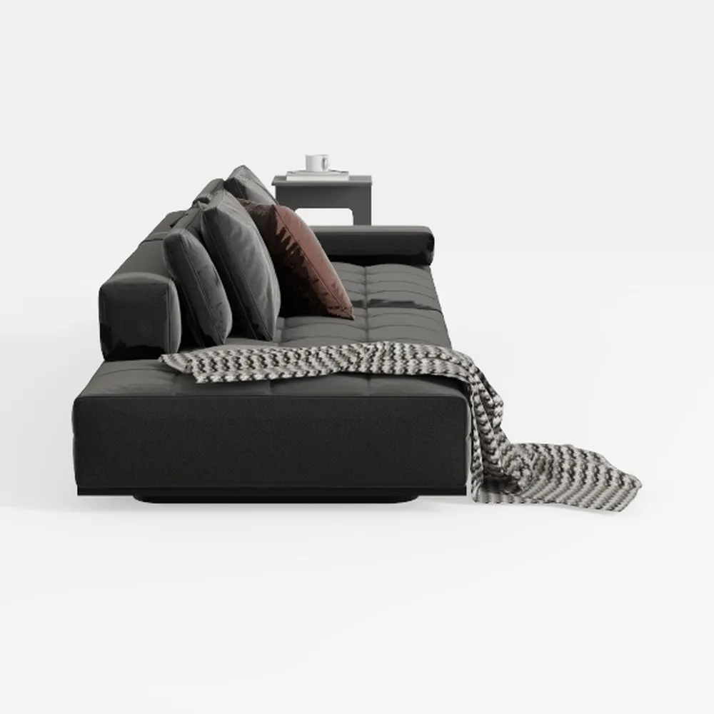 KIVENJAJA Corduroy Sectional Couch, Modern U