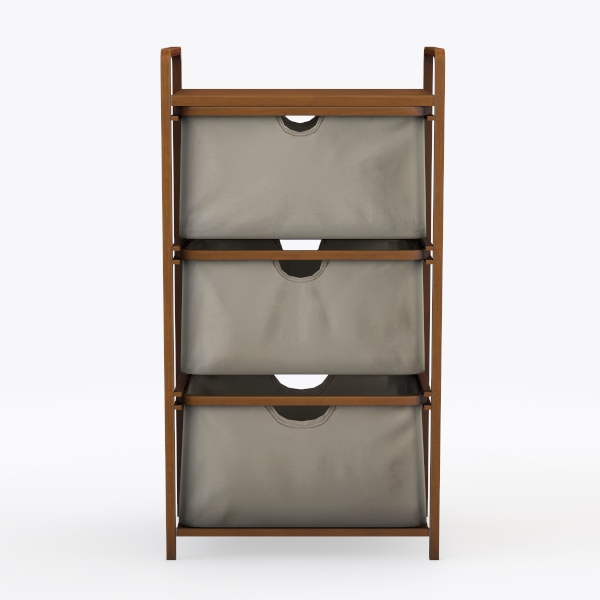 Triple Shelving Hamper