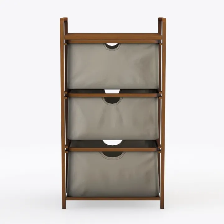 Triple Shelving Hamper