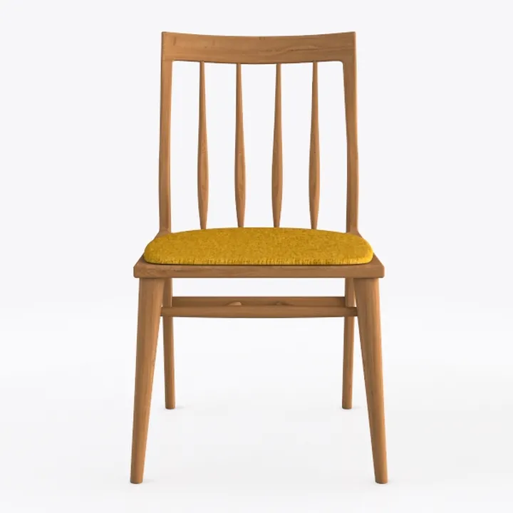 We're it, Nola Wood Frame Modern Side Chair with U