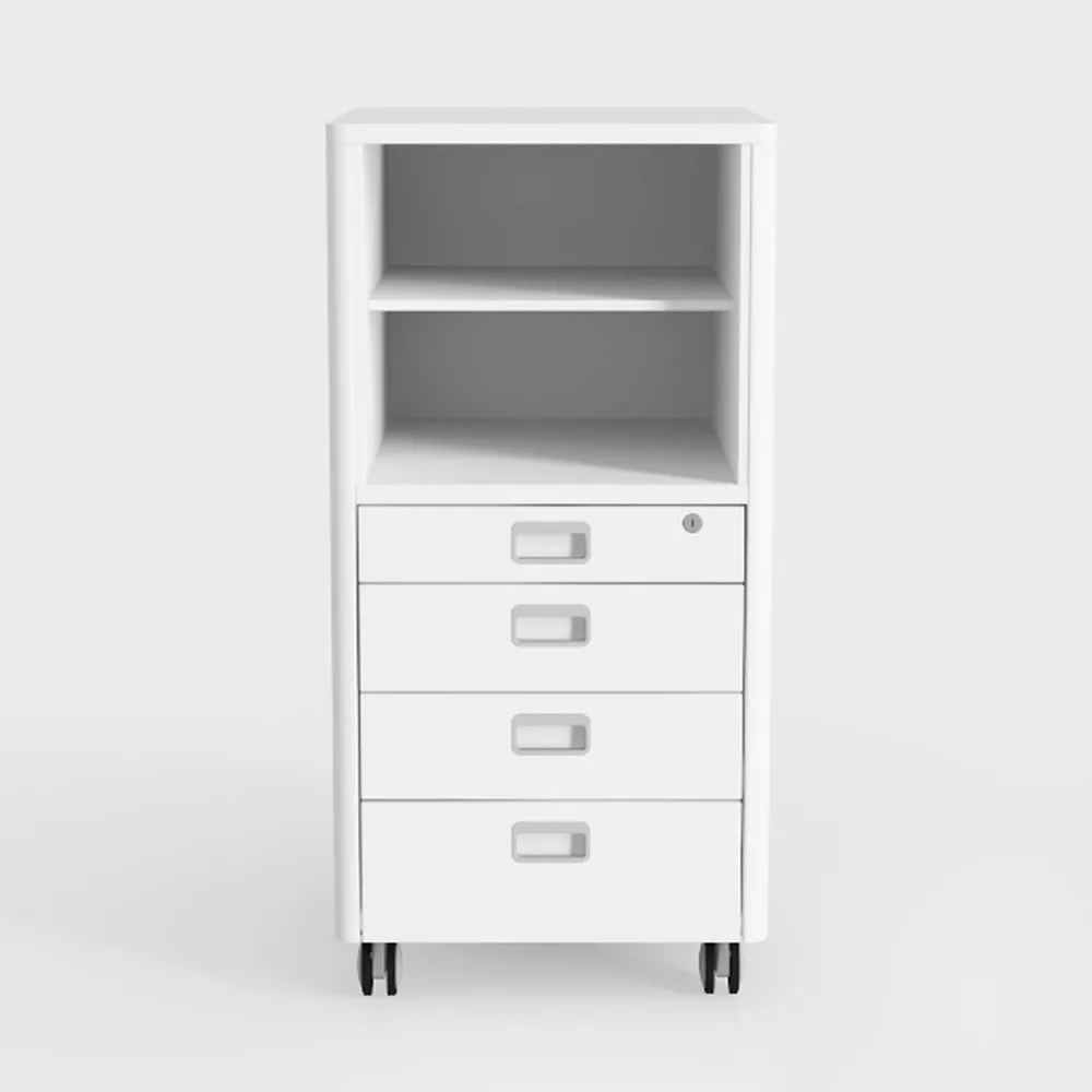 Letaya 3 Drawer Metal Storage Cabinets for Home