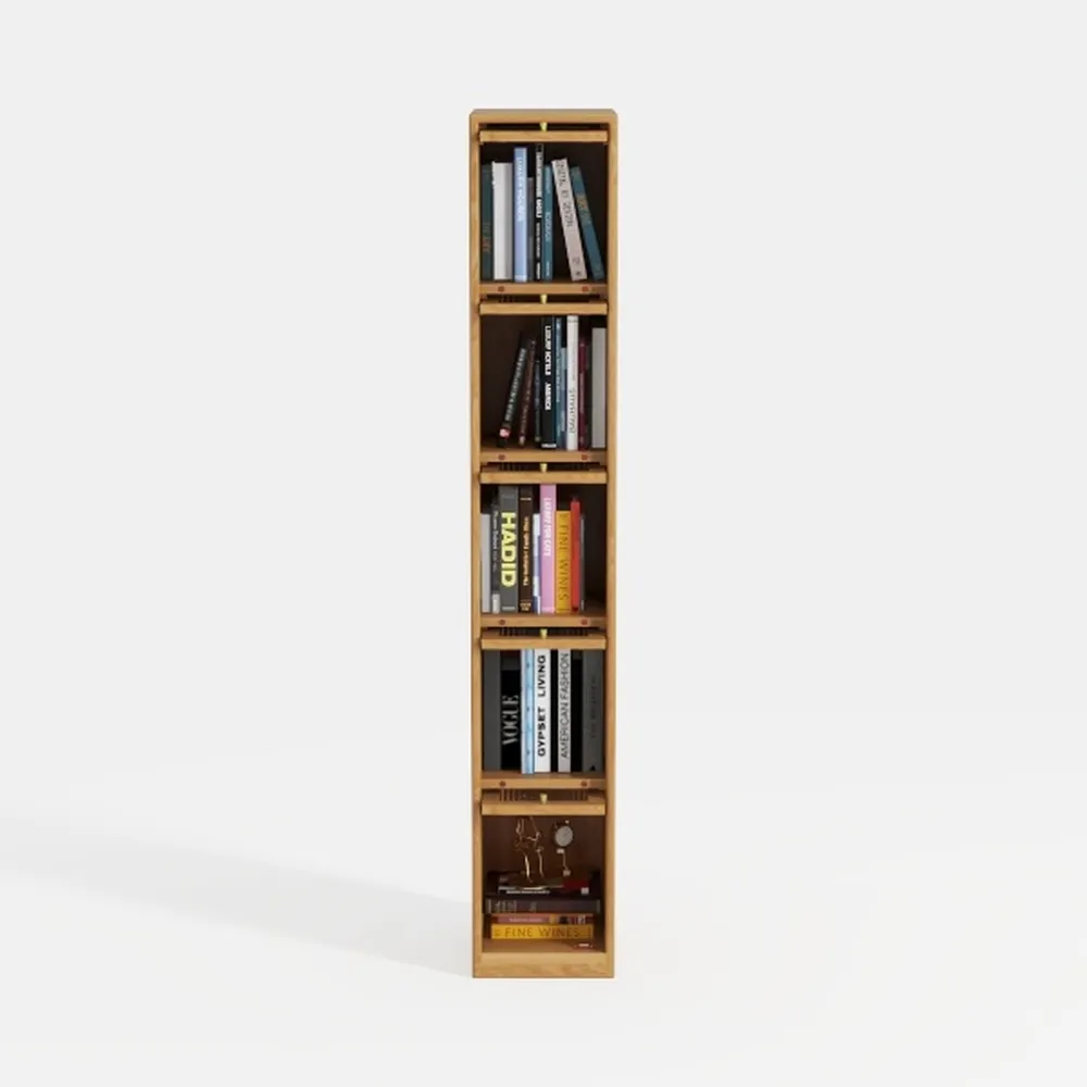 Furinno Pasir 5-Tier Open Shelf Bookcase