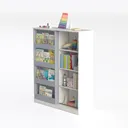 Xilingol Kids Toy Storage Organizer W/8 Removable Left 45 Degree View