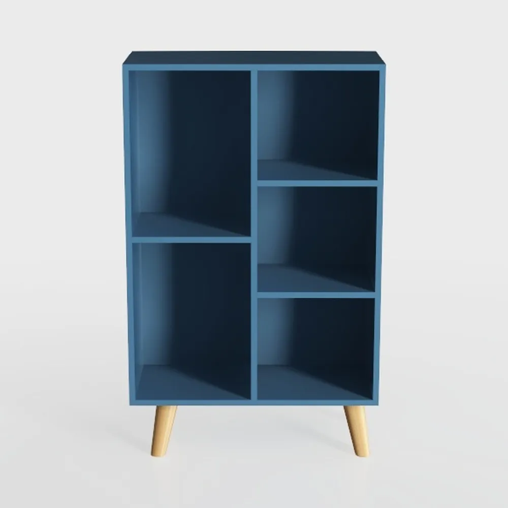 IOTXY Wooden Open Shelf Bookcase - 3-Tier Floor