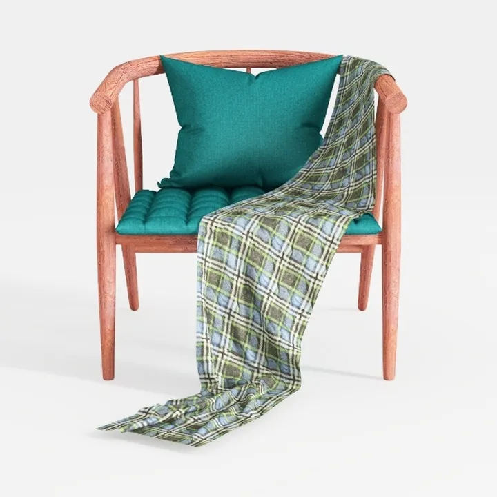 ivinta Dining Chairs Set of 2, Fabric Mid-Century