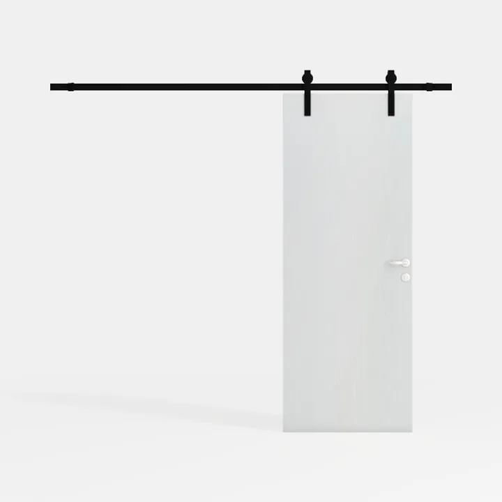 S&Z TOPHAND® 36in x 84in MDF Barn Door with 6.6FT