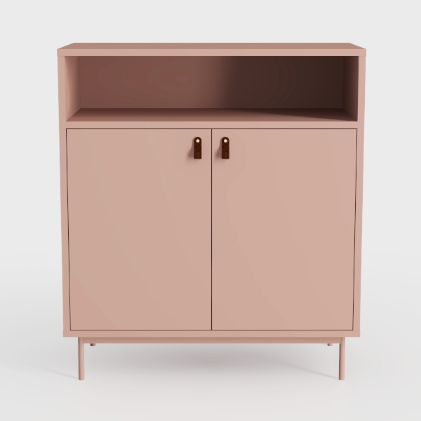 side cabinet-Peach Fuzz