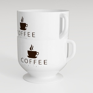 famiware Coffee Mugs for 4, 12 oz Mug Set