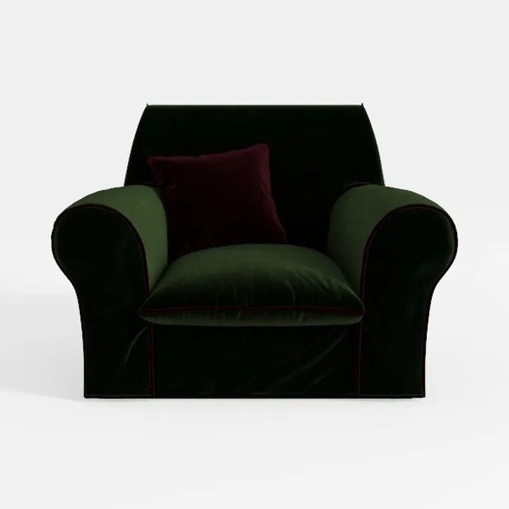 41.4" Chenille Oversized Accent Chair, Comfy