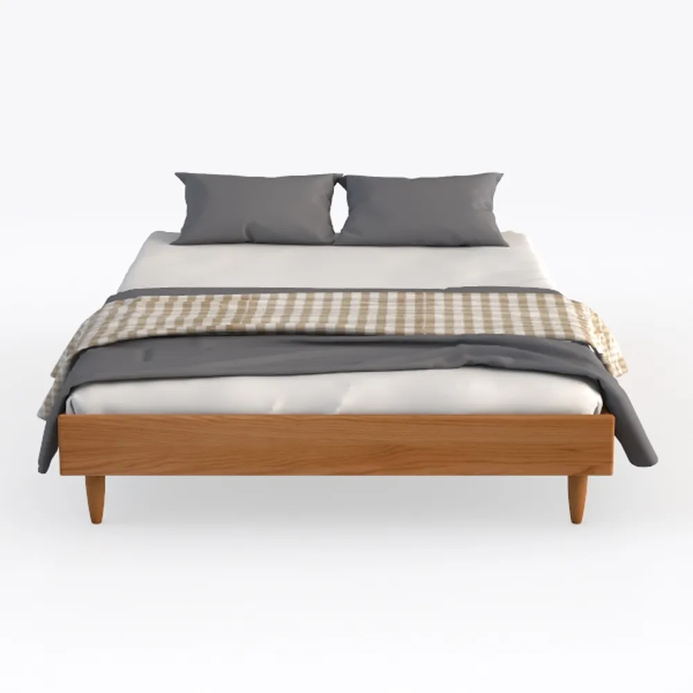 ZINUS Julia Wood Platform Bed Frame, Solid Wood Fo