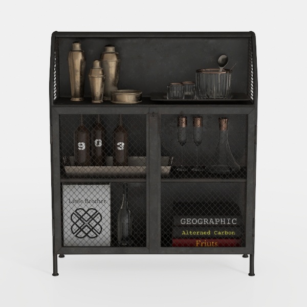 SICOTAS Bookcase 71&quot; Tall Bookshelf 5 Tier Rattan 