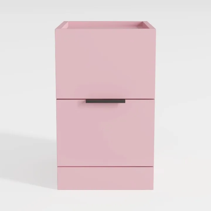 Aobabo 56" H 4 Drawer Moblie Office File Cabinet