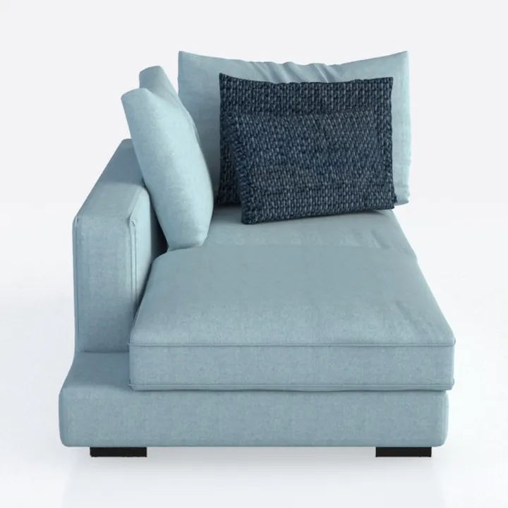 Glory Furniture Riveredge Twill Fabric Sectional i