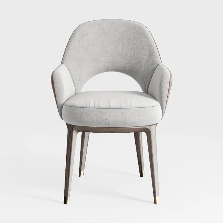 Furry Desk Chair, Modern Home Office Chair Without
